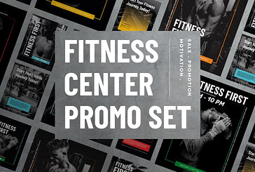 Fitness Center Promo Set