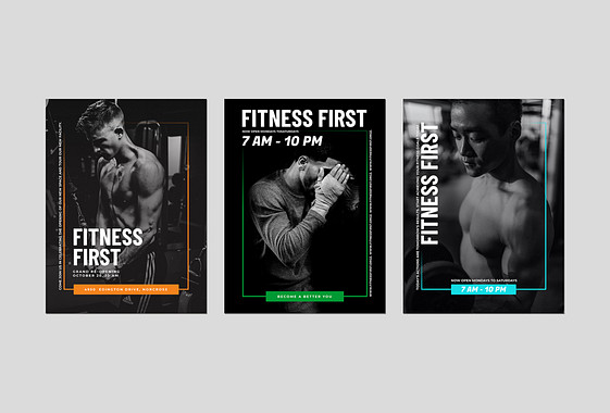 Fitness Center Promo Set
