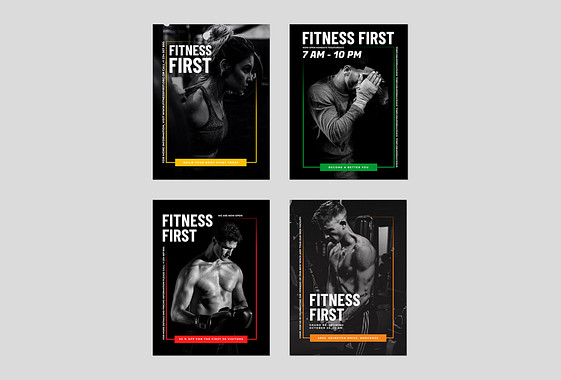 Fitness Center Promo Set