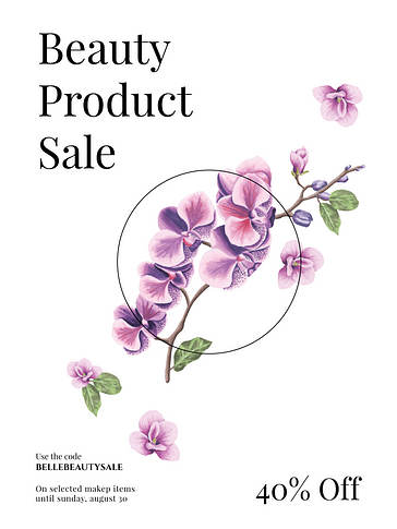 Floral Beauty Branded Set