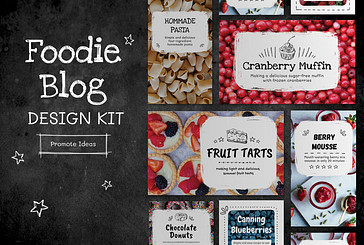 Foodie Blog Design Kit