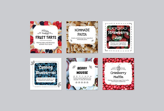 Foodie Blog Design Kit