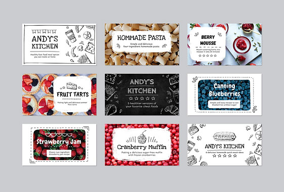 Foodie Blog Design Kit