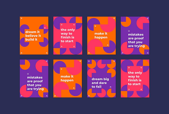 Designs de citations à formes irrégulières