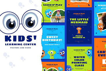 Kids' Learning Center Printables