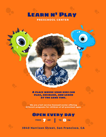 Kids‘ Learning Center Printables