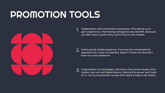 年間事業報告書のスライド