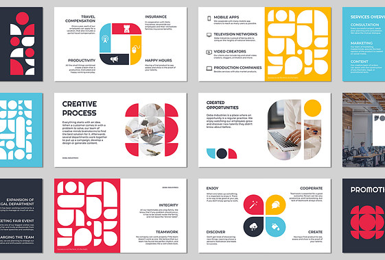 年間事業報告書のスライド