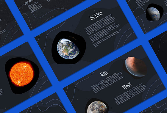 Sonnensystem Lehrfolien