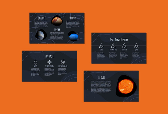 Sonnensystem Lehrfolien