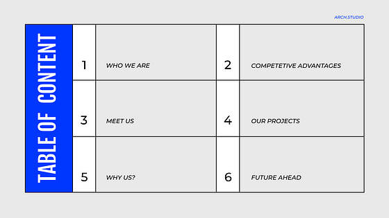 Architectural Portfolio Slides