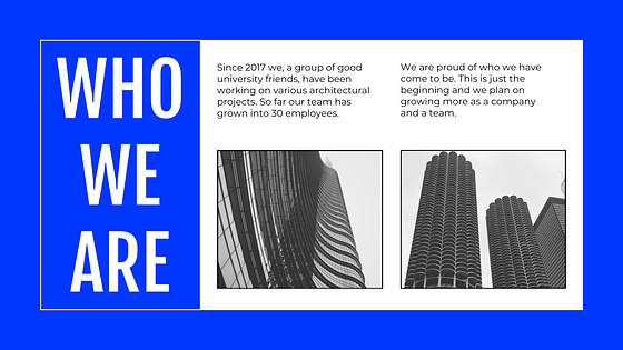 Architectural Portfolio Slides