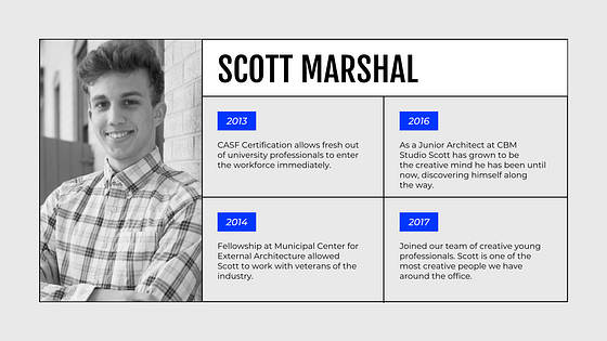 Architectural Portfolio Slides