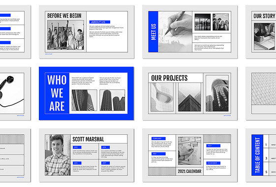 Architectural Portfolio Slides