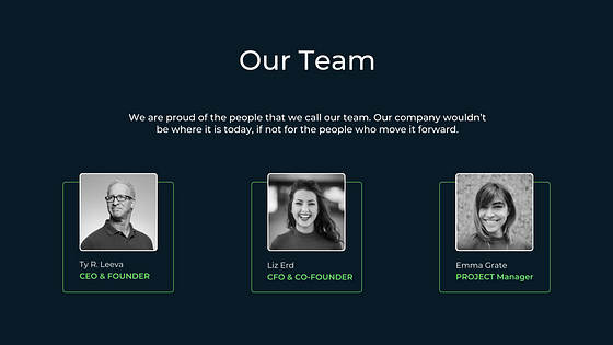 Team Assessment Slide Deck