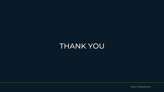 Team Assessment Slide Deck