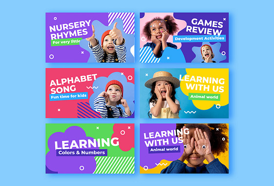 Kids Vlog Promotion Set