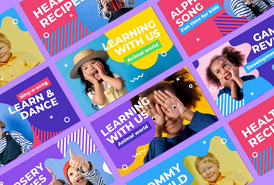 Kids Vlog Promotion Set