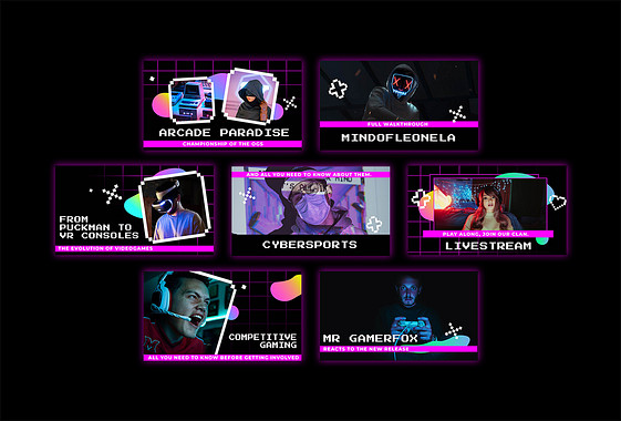 Gaming Video Thumbnail Variety