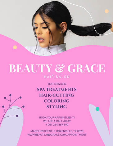 Delicate Spa Salon Printables