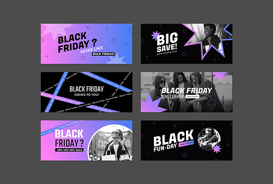 Black Friday Sale Covers 