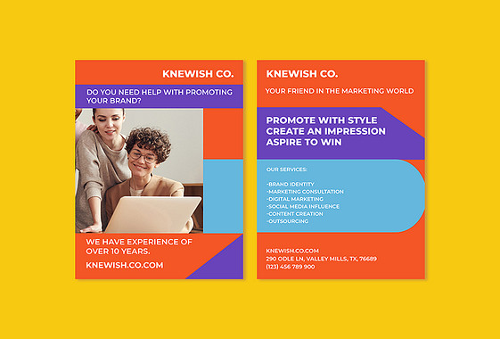 Geometric Advertising Print Pack