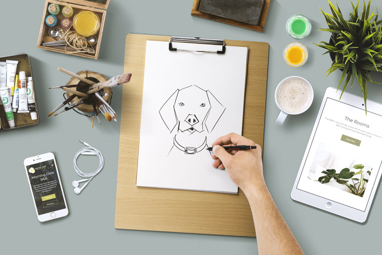 Modern Artist Workspace