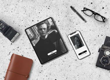 iPad and iPhone with Photography Equipment