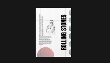 Постер Вид сверху на Черном Фоне