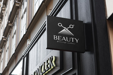 Square Signboard on a Wall