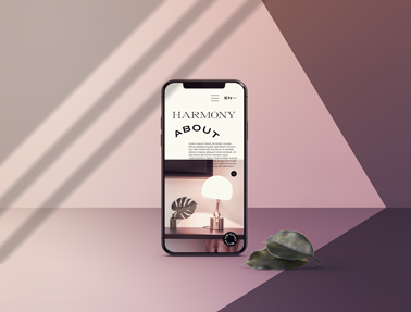 iPhone on a Shady Background