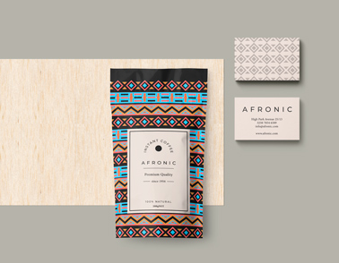 Coffee or Tea Bag With Business Cards