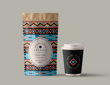 Sealed Coffee Bag With a Disposable Cup