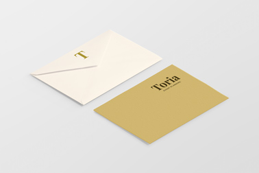 Business Card with an Envelope