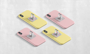 Dört İzometrik Telefon Halkası