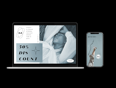 MacBook et iPhone sur un fond noir