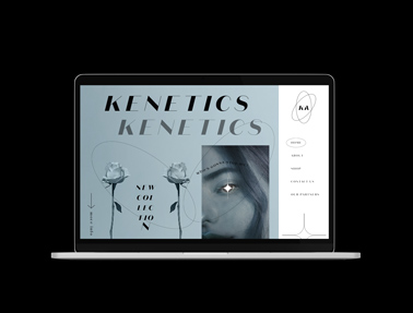 MacBook sur un fond noir