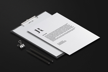 Clipboard with a Flyer and Pens