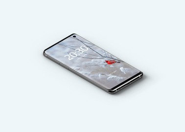 Samsung Galaxy S10 - vista superior izquierda