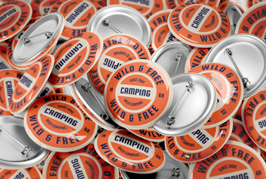 Multiple Round Button Badges