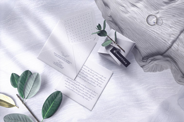 Свадебный Пригласительный, Конверт и Коробка