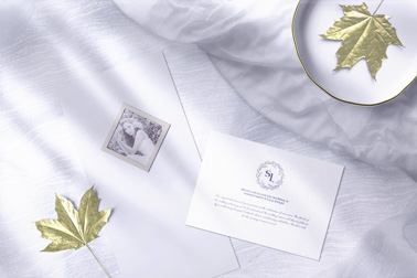 Свадебный Пригласительный с Картиной