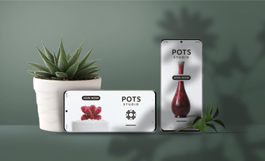 Vertikale und horizontale Galaxy S20 Smartphones