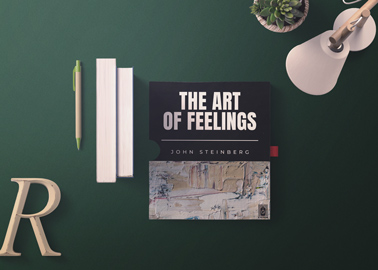 Slipcase with Standing Books and a Pen