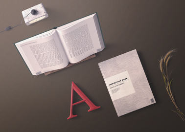 Two Books, one on a Reading Stand