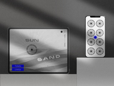 iPhone and iPad on Rock Podium Stands