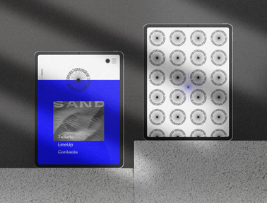 Two iPads on Rock Podium Stands