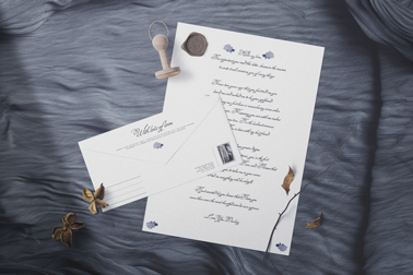 Love Letter with an Envelope, and a Stamp