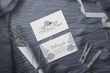 Love Cards, Wooden Clips, and a Dry Bouquet