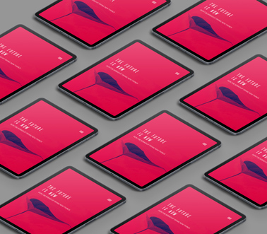 Multiple Isometric iPads